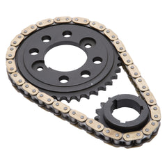 Edelbrock 7840 Performer-Link Adjustable True-Roller Timing Chain Set