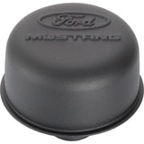 Ford Performance - Ford Mustang Logo Air Breather Cap: Black Crinkle Finish - 302-221