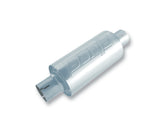 Specialty Muffler InS-Typein 2.5in Center Inlet/ 2.5in Center Outlet 5in Round X 10in Long Body