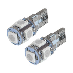 Oracle Lighting 4801-005 T10 5 LED 3 Chip SMD Bulbs, Amber, Pair