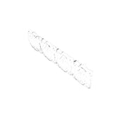 KC HiLiTES SHIELD FLEX ERA BAR 10IN CLEAR EA - 5332