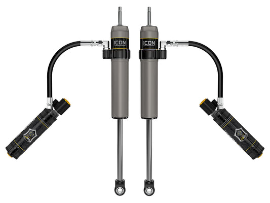 ICON 2024-2025 Toyota Tacoma 0-1” Lift Rear V.S. 2.5 Aluminum Series Shock Absorbers Remote Reservoir W/ CDEV Pair