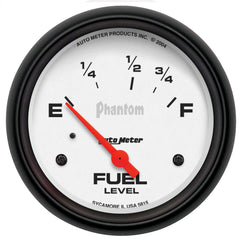 AutoMeter 5815 2-5/8" FUEL LEVEL, 73-10 Ohm, PHANTOM