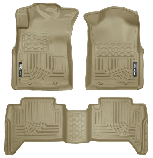 Husky Liners Weatherbeater - Front & 2nd Seat Floor Liners (Footwell Coverage) 98953
