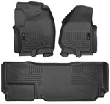 Husky Liners Weatherbeater - Front & 2nd Seat Floor Liners (Footwell Coverage) 99721