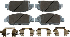 Beck/Arnley 085-6482 PREMIUM ASM PADS W / HARDWARE