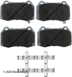 Beck/Arnley 085-6705 PREMIUM ASM PADS W / HARDWARE