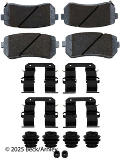 Beck/Arnley 085-6745A PREMIUM APPLICATION SPECIFIC MATERIAL PADS WITH HARDWARE
