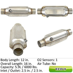 Eastern Catalytic 82736 Federal / EPA Catalytic Converter - Universal