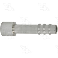 Four Seasons 12381 Braze-On Hose Connector (outer), Steel, Standard Diameter Barb and Clamp