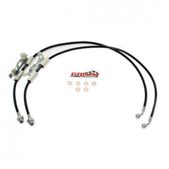 Grimm Offroad GOR10051 - Jeep JL/JT Front Brake Line Kit Black Grimm Offroad