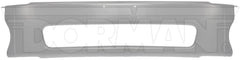 Dorman 242-5287 Bumper - Center Section, Steel
