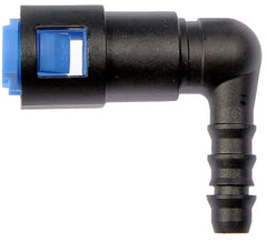 Dorman 800-091 Fuel Line Quick Connector 90 Degree Angle 3/8 In Steel To 5/16In Nylon Tubing
