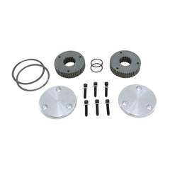 Yukon Gear and Axle YHC50008 - Yukon Hardcore Drive Flange Kit Dana 44 19spl Outer Stubs w/ Non-Engraved Caps