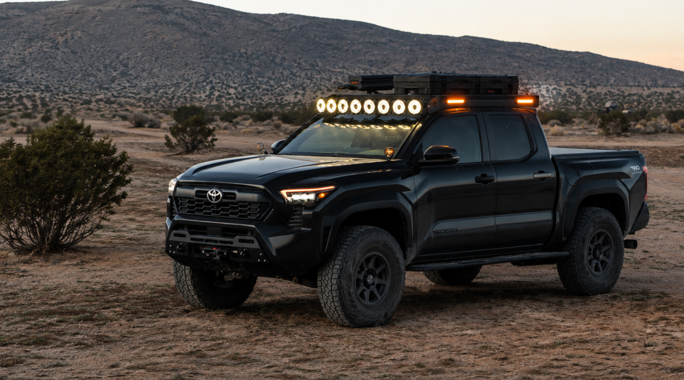 2024+ Toyota Tacoma Off-Road Build Guide: Lighting, Racks & Recovery