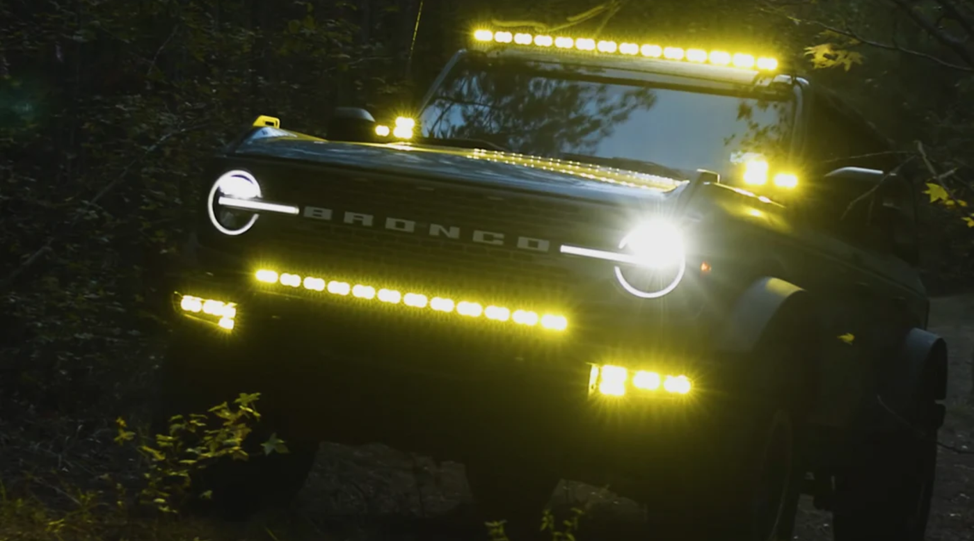 Best LED Light Bars & Ditch Lights for the 2021–2026 Ford Bronco