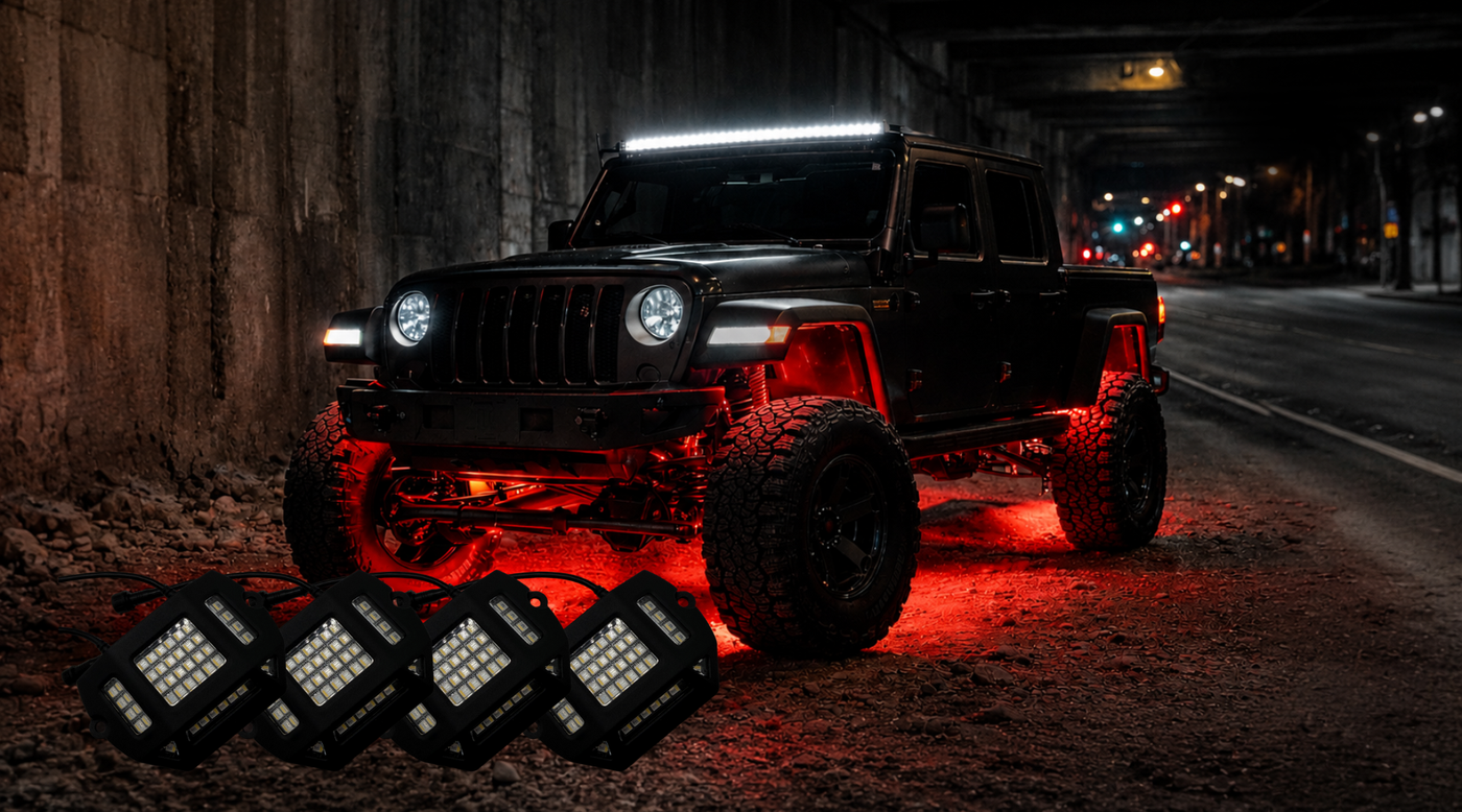 Rock Lights, RGB & Underglow: The 2026 Off-Road Lighting Trend Guide