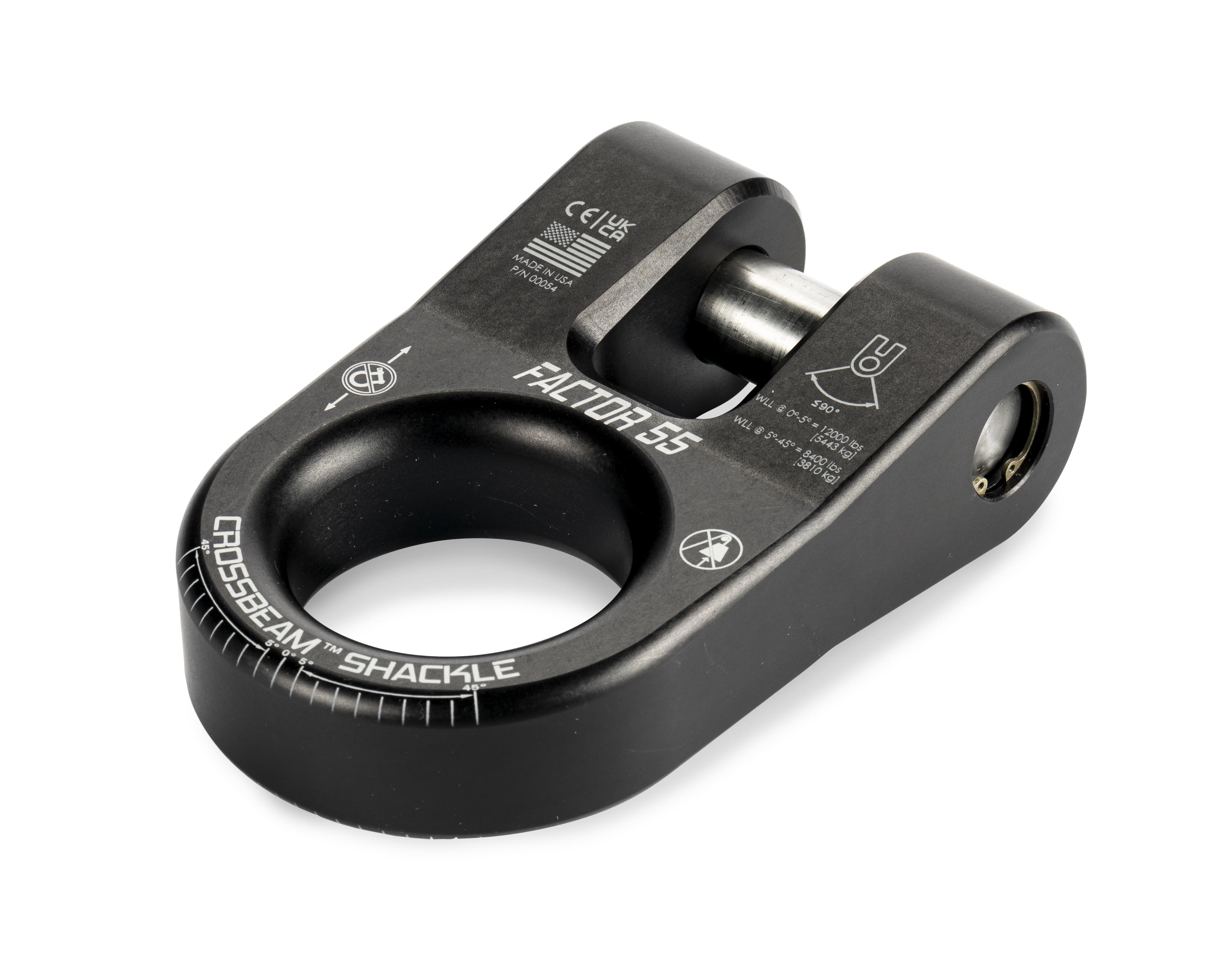 Factor 55 NA Factor 55 00054-04 - CROSSBEAM SHACKLE BLACK