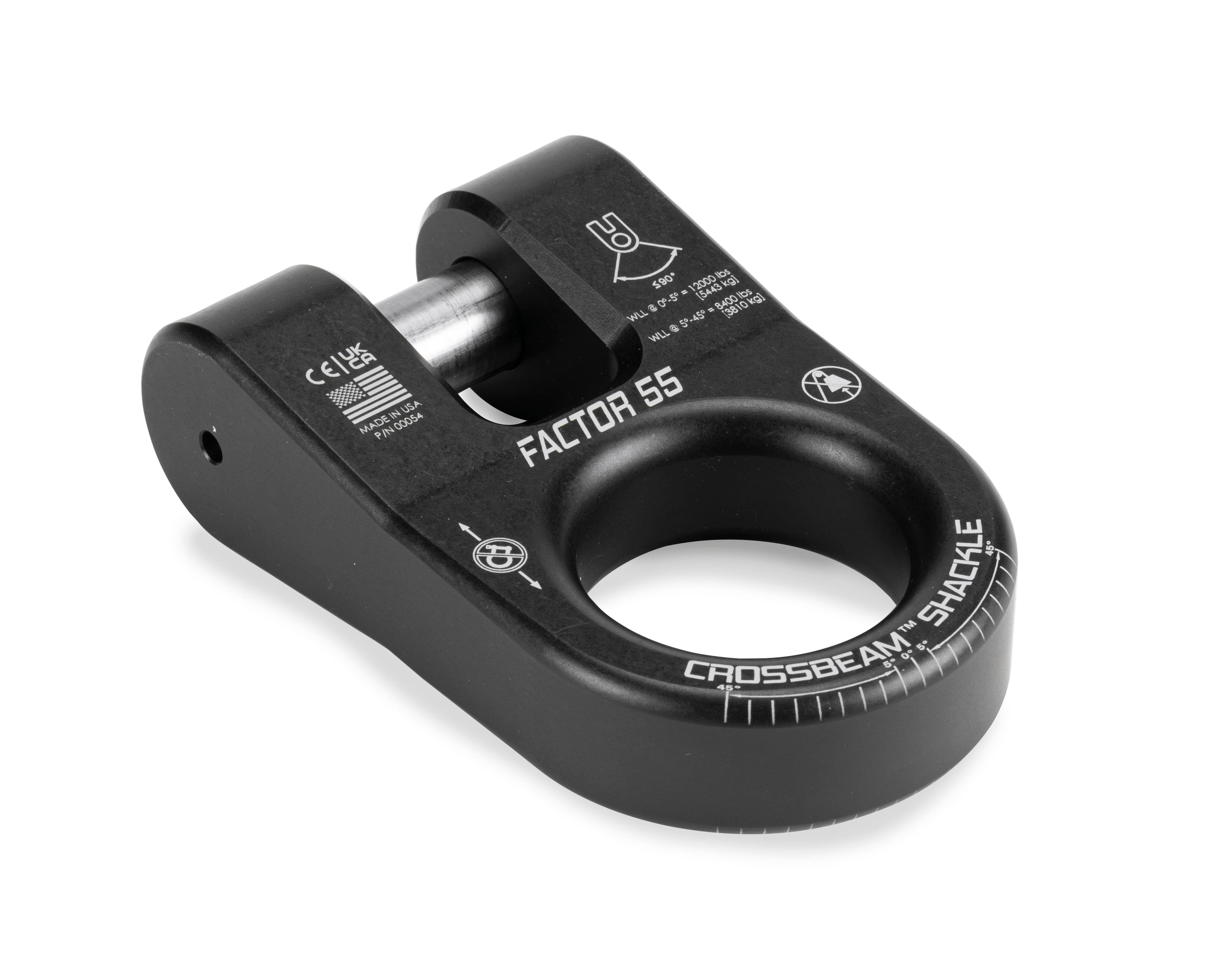 Factor 55 NA Factor 55 00054-04 - CROSSBEAM SHACKLE BLACK