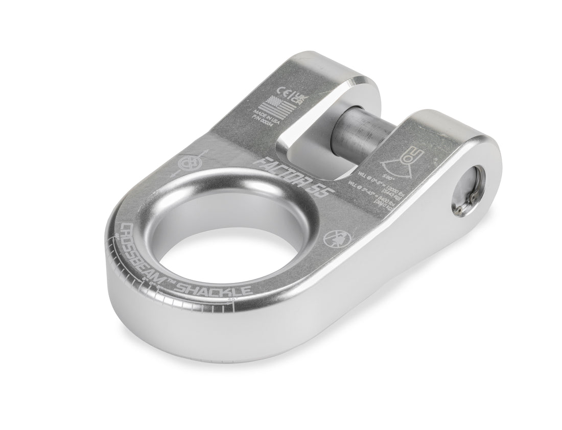 Factor 55 00054-05 - CROSSBEAM SHACKLE SILVER