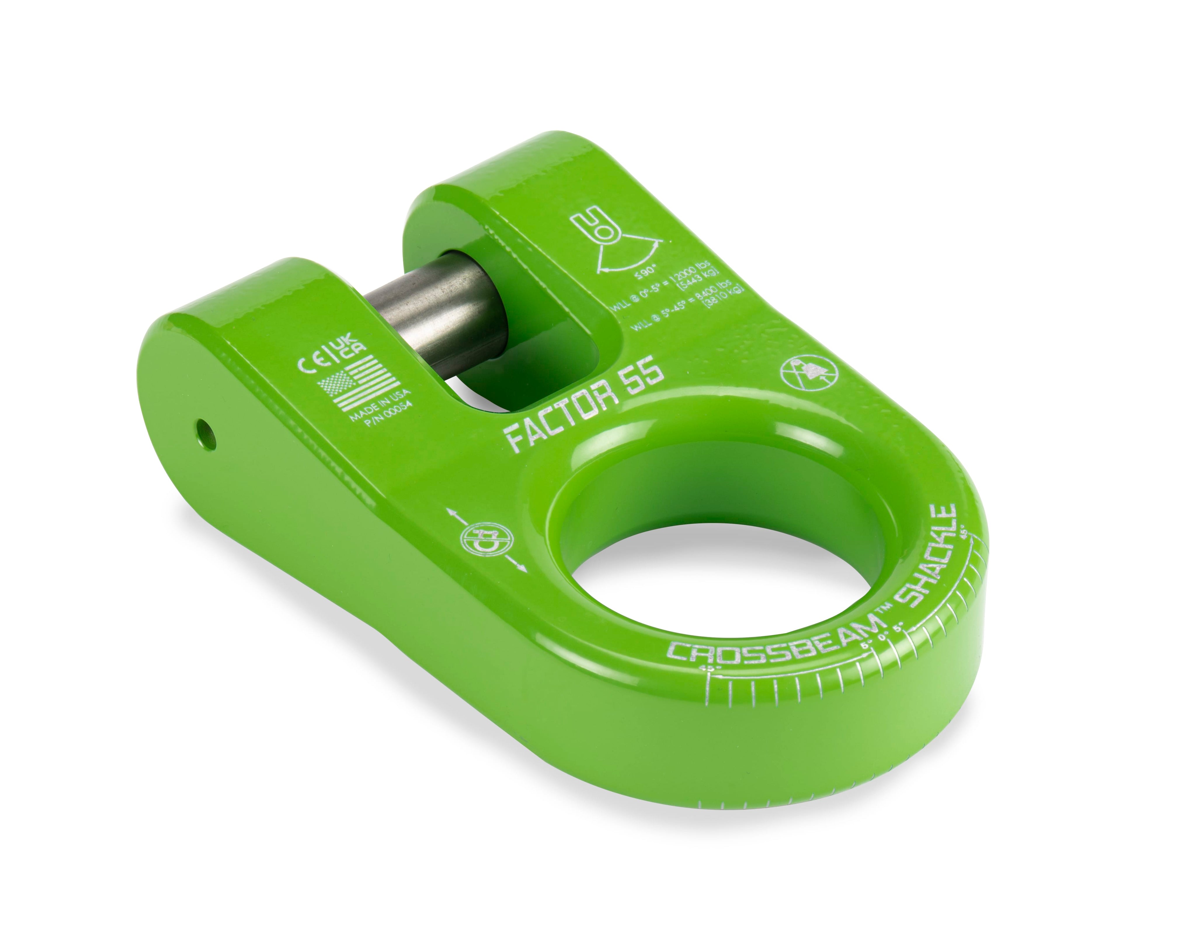 Factor 55 NA Factor 55 00054-08 - CROSSBEAM SHACKLE GREEN