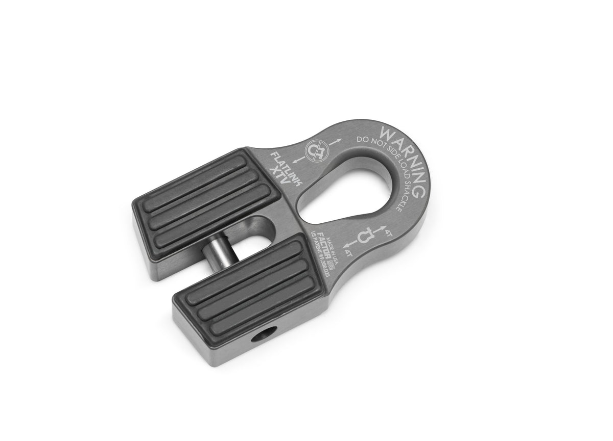 Factor 55 00070-06 - FLATLINK XTV  WINCH SHACKLE MOUNT -- GRAY 5