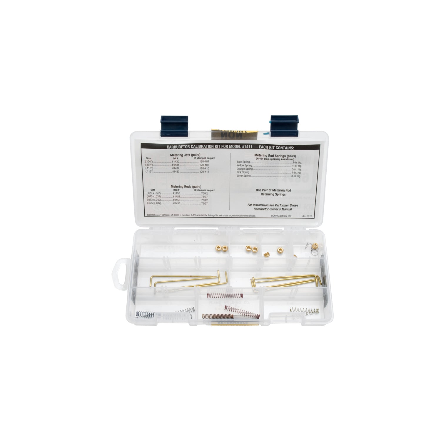 Edelbrock 1489 Carburetor Calibration Kit