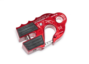 Factor 55 00275-01 - ULTRAHOOK XTV WINCH HOOK WITH SHACKLE MOUNT -- RED 1