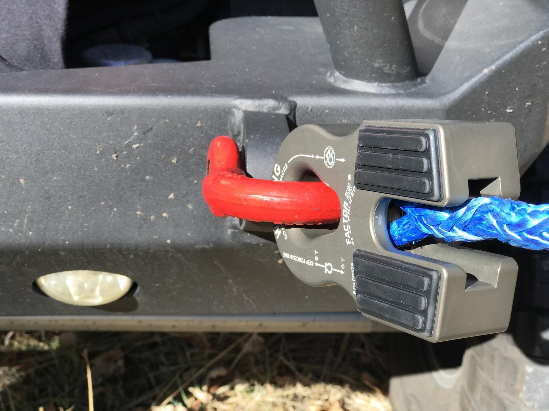 Factor 55 Tools and Equipment Factor 55 00375-06 Winch Shackle