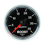 AutoMeter 3804 - GAUGE, BOOST, 2 1/16", 35PSI, MECHANICAL, GS 2
