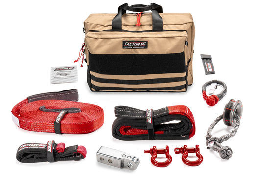 SAWTOOTH WINCH ACCESSORY KIT (SILVER HITCHLINK AND LARGE BAG)