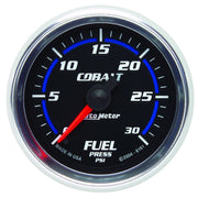 AutoMeter 6161 - GAUGE, FUEL PRESSURE, 2 1/16", 30PSI, DIGITAL STEPPER MOTOR, COBALT 4