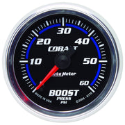 AutoMeter 6170 - GAUGE, BOOST, 2 1/16", 60PSI, DIGITAL STEPPER MOTOR, COBALT 4
