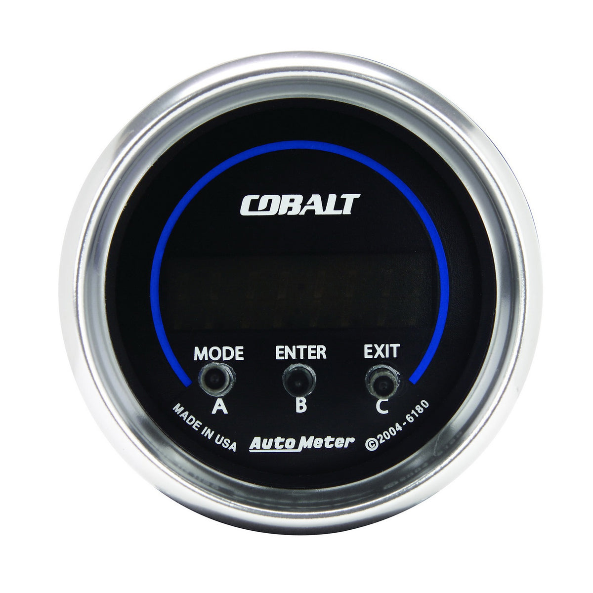 AutoMeter 6180 - GAUGE, PERFORM METER, 2 1/16", 1/4 MILE/HP/0-60/60-0/G FORCES, DIGITAL, COBALT 4
