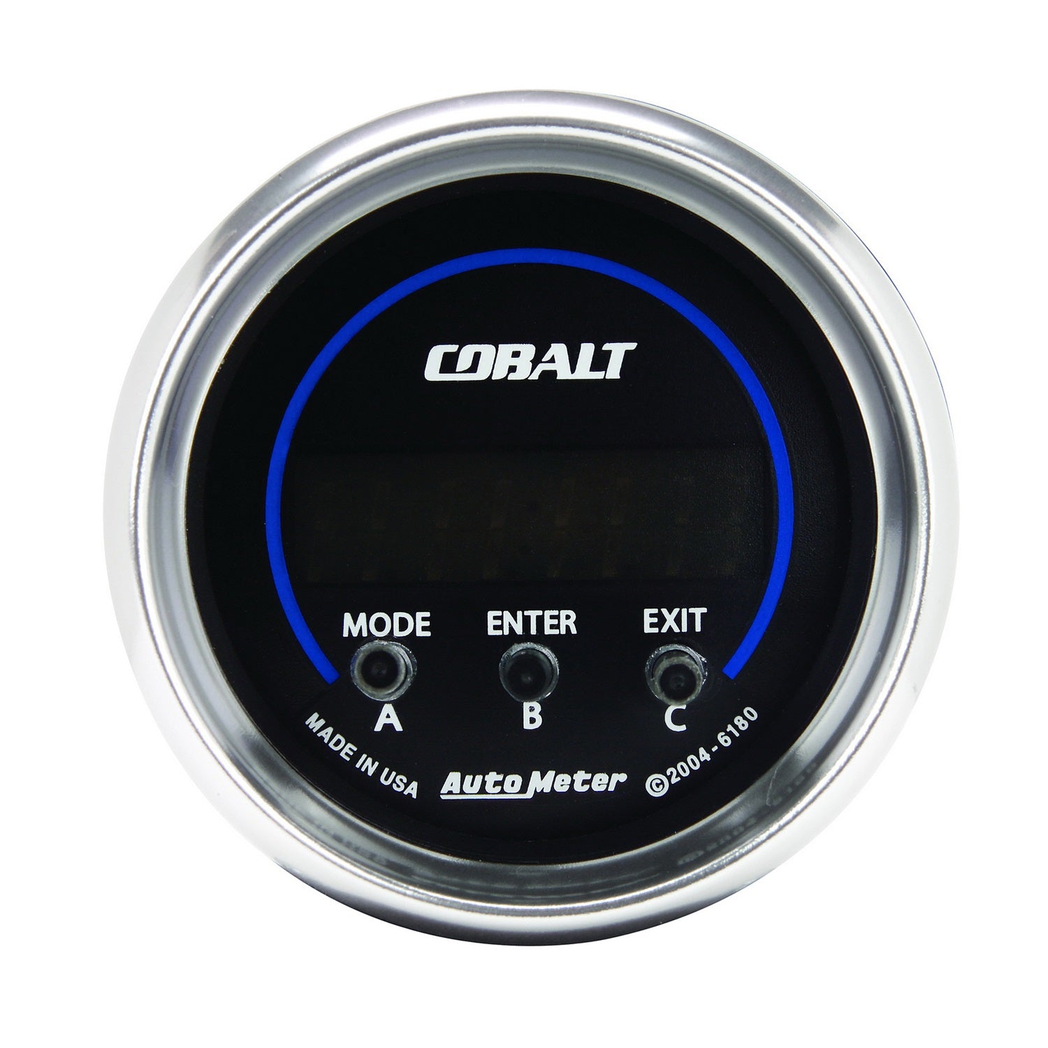 AutoMeter 6180 - GAUGE, PERFORM METER, 2 1/16", 1/4 MILE/HP/0-60/60-0/G FORCES, DIGITAL, COBALT 4