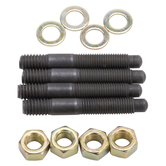 Carburetor Stud Kit - (5/16"-18 X 2") In Black Finish
