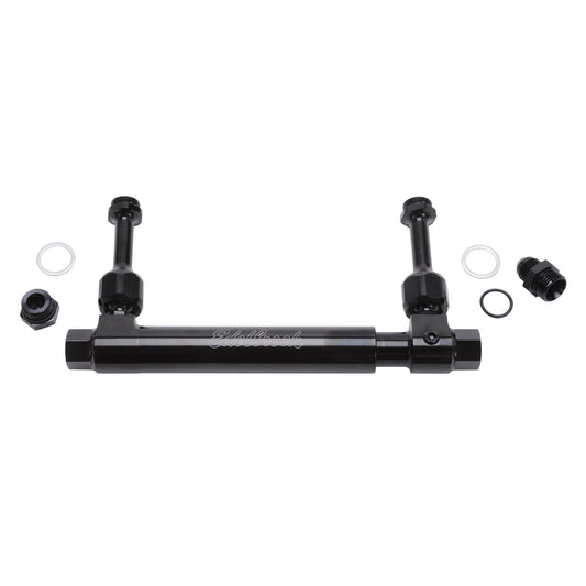 Black Adjustable Fuel Log For Edelbrock VRS-4150  Holley & Demon Carburetors