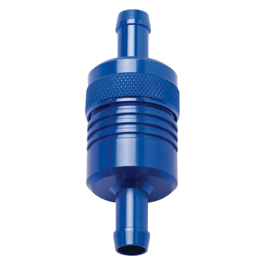 3" Aluminum Street Fuel Filter In Red Finish