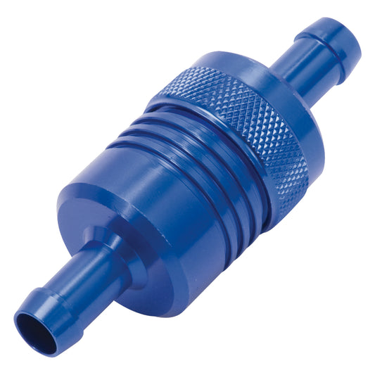 3" Aluminum Street Fuel Filter In Red Finish