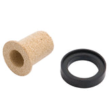 3" Aluminum Street Fuel Filter In Black Finish