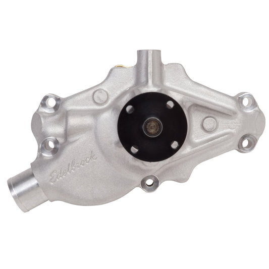 Water Pump For Small-Block 1984-91 350 C.i.d. Corvettes In Satin Finish (Short)