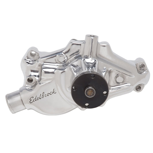 Water Pump For Small-Block 1984-91 350 Corvettes In Polished Finish (Short)