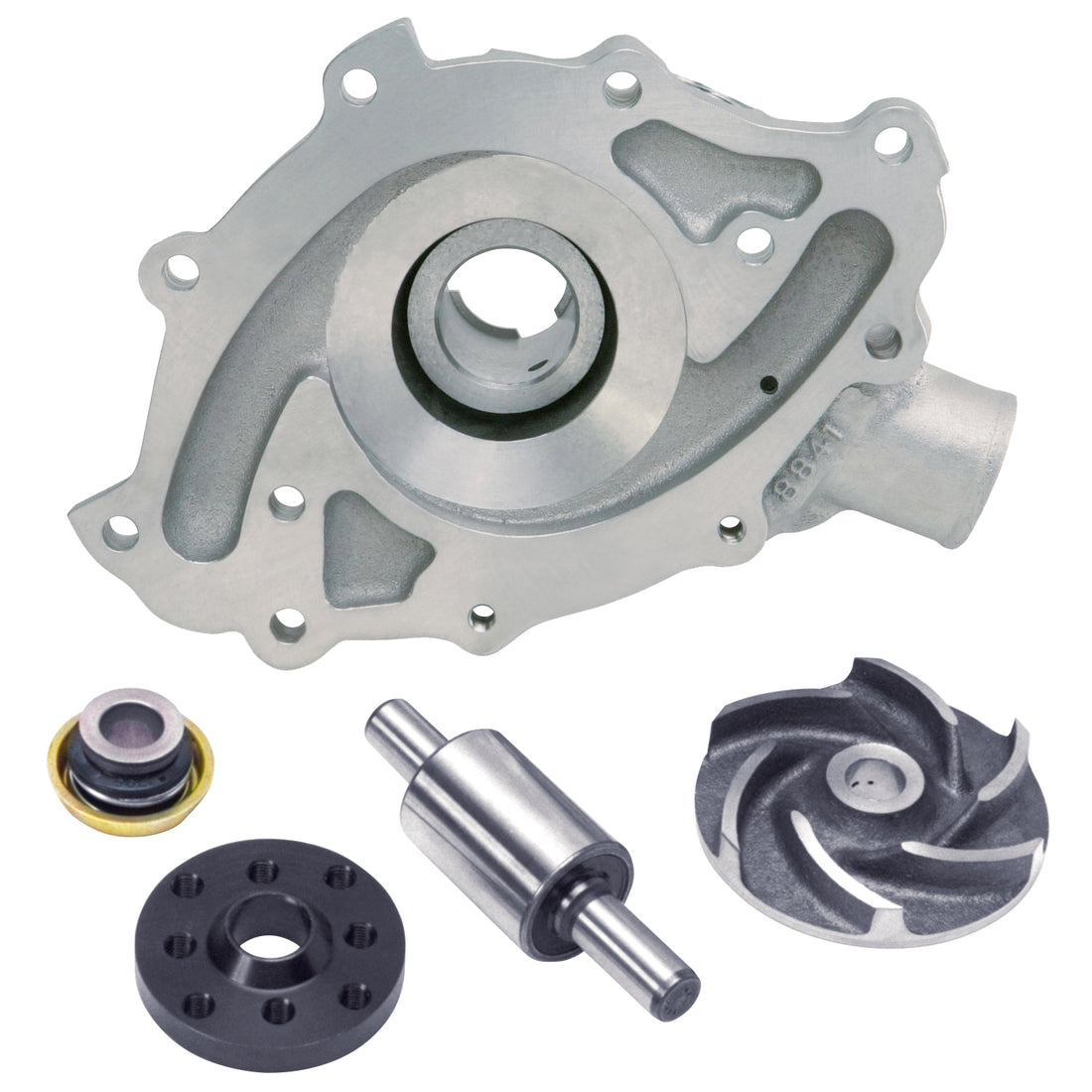 Edelbrock 8841 1966-1969 Ford Bronco Engine Water Pump