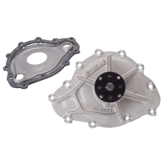 Water Pump For Pontiac  Standard Rotation In Satin Finish