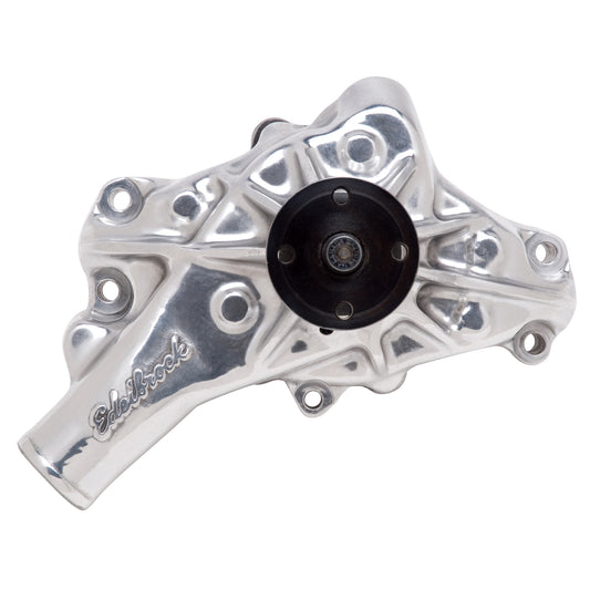 Water Pump For Small-Block Chevy - Reverse  In Polished Finish (Long)