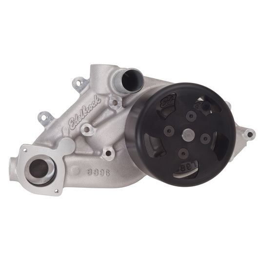 Water Pump Two-piece For 1997-04 GM LS1/LS6 Gen III In Satin Finish