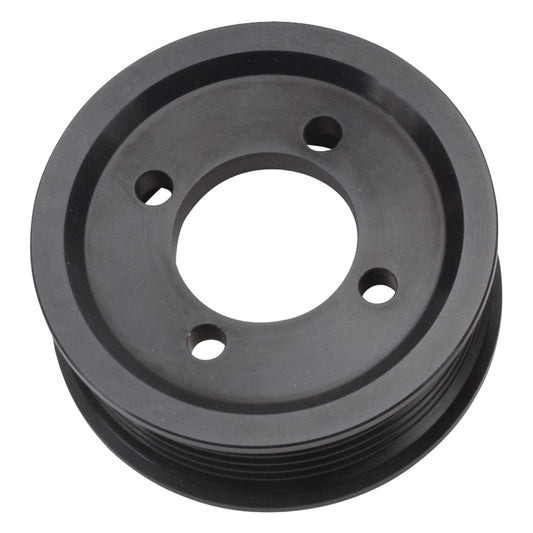3.00" 6-Rib E-Force S/C Pulley In Black Finish For Stage 3 - Pro Tuner System