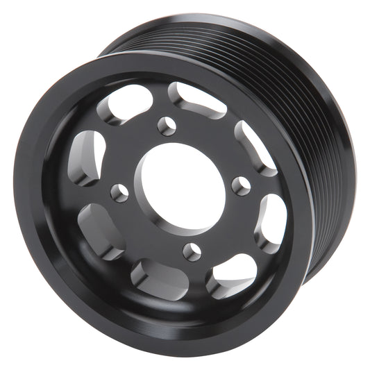 3.875" 10-Rib E-Force S/C Pulley In Black Finish For Enforcer Systems