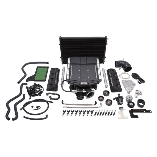 Edelbrock Competition Supercharger Pulley #15858 2.625 In. 10-Rib Black Anodized