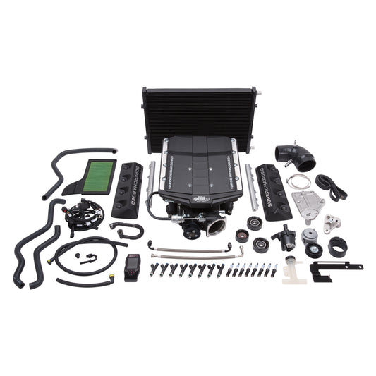 Edelbrock Competition Supercharger Pulley #15858 2.625 In. 10-Rib Black Anodized